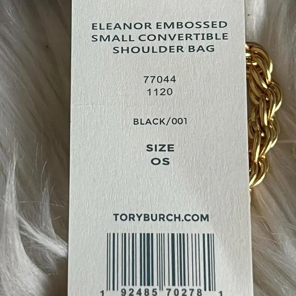 💰SOLD - 77044 - Tory Burch Eleanor Embossed Small Convertible Shoulder Bag - Picture 11 of 14